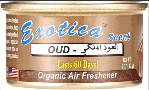 Lighting Exotica Oud Organic Air Freshener – Long‑Lasting 60‑Day Scent, Oil‑Based (Car, Room, Office) - Image 2