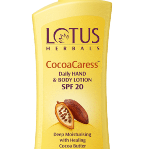 Lotus Herbals Cocoa Caress Daily Hand & Body Lotion SPF 20 (300ml)