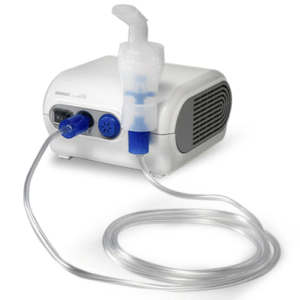 Omron NE‑C28 Compressor Nebulizer – Dual Mask (Child & Adult) | Virtual Valve Technology | Low Noise, Compact Design