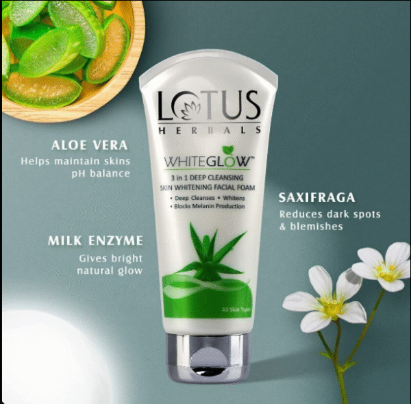 Lotus Herbals WhiteGlow Oatmeal & Yogurt Skin Brightening Scrub – Gentle Exfoliator for Radiant, Even-Toned Skin (100 g) - Image 3