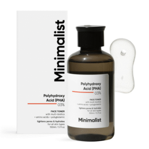 Minimalist 3% PHA Face Toner 150ml front view