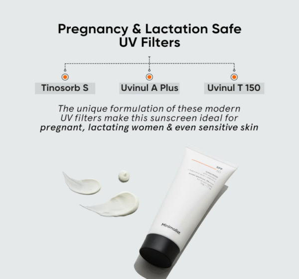 Minimalist SPF 60+ PA++++ Face Sunscreen – Antioxidant Silymarin, Oxybenzone & OMC Free - Image 3