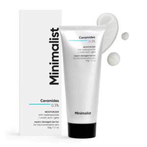 Minimalist 0.3% Ceramide Moisturizer – Gel-Cream Barrier Repair for Oily & Combination Skin (50 g)