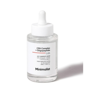 Minimalist Anti-Dandruff Hair Serum – CPH Complex & Oligopeptide 0.8% Pre-Shampoo Treatment for Scalp (50 ml)