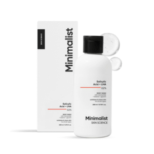 Minimalist 2% Salicylic Acid + LHA Body Wash – Sulfate‑Free Gel for Bumpy, Acne‑Prone Skin (200 ml)