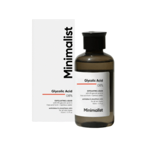 Minimalist 8% Glycolic Acid Multi-Purpose Exfoliating Toner – Bamboo Water Hydrating Serum (150 ml)