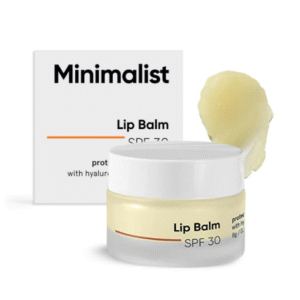 Minimalist SPF 30 Lip Balm – Ceramides & Hyaluronic Acid for Sun Protection & Hydration (8 gm)