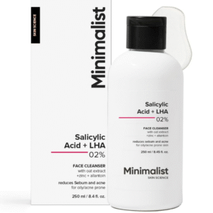 Minimalist 2% Salicylic Acid + LHA Face Cleanser – Anti‑Acne, Sulfate‑Free (250 ml)