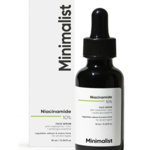 Minimalist 10% Niacinamide Face Serum 10 ml – Clarifying, Oil-Balancing with Zinc, for Acne-Prone Skin