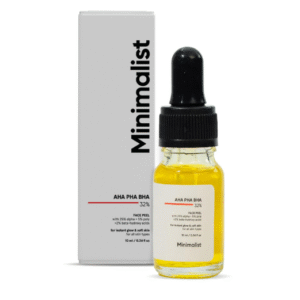 Minimalist AHA BHA PHA Peeling Solution 10 ml – 25% AHA + 2% BHA + 5% PHA Exfoliant
