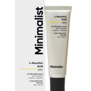 TYU Minimalist Lip Treatment Balm – 8% L‑Ascorbic Acid & Radianskin Brightening Balm (12 g)