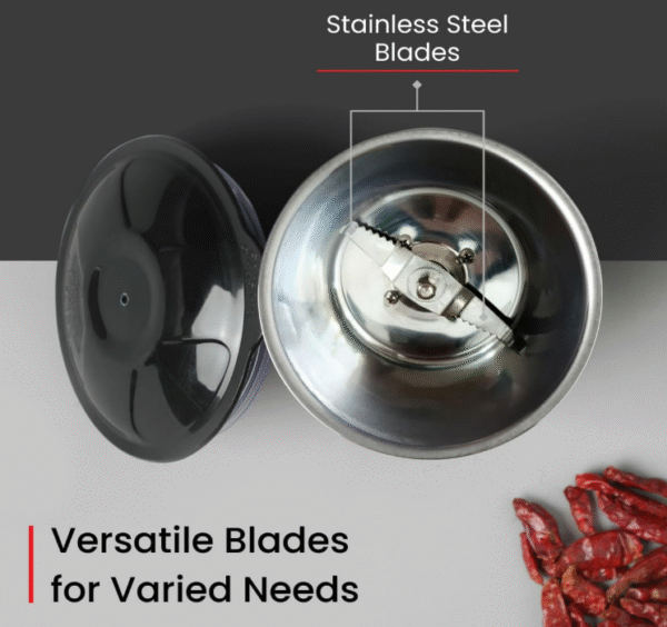 Prestige Iris Plus 750 W Mixer Grinder with 4 Jars (3 Stainless Steel + 1 Juicer Jar), 4 Super‐Efficient Stainless Blades, 2‑Year Warranty - Image 4