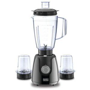 Black & Decker 400 W Blender with 1.5 L Jar & 2 Grinder Mills – Model BX440‑B5