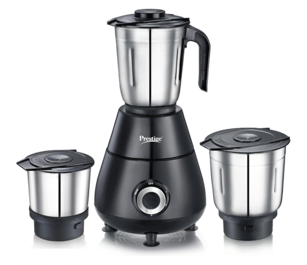 Prestige Apex 500 W Mixer Grinder – 3 Stainless Steel Jars