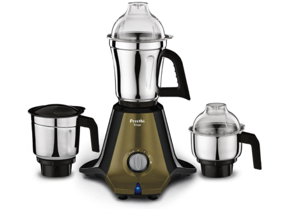 Preethi Titan Mixer Grinder – 1000 W, 3 Stainless Steel Jars (Model MG‑283)