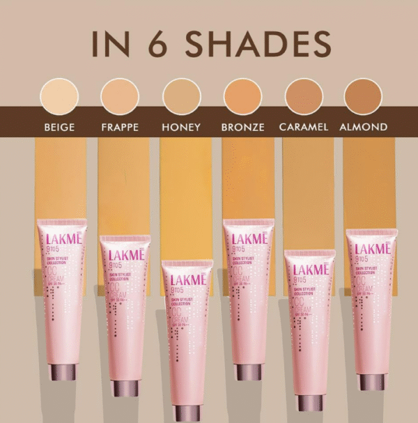 LAKME 9 to 5 Complexion Care Face Cream – Bronze (30 g) - Image 2