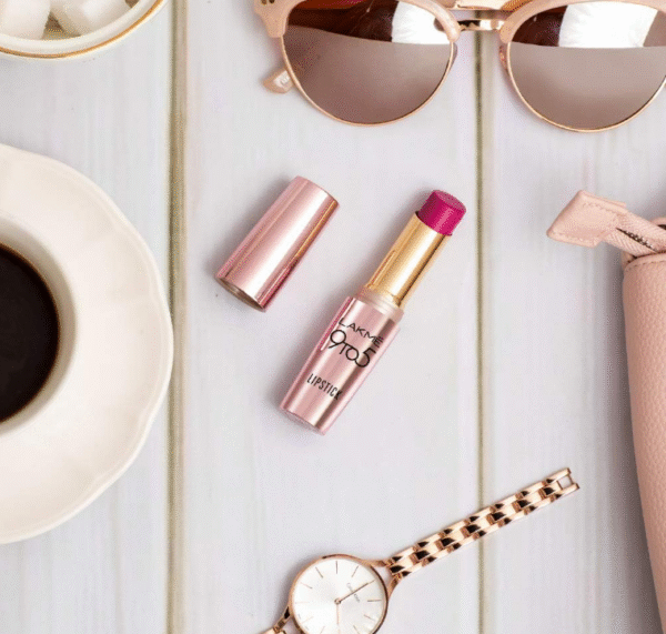 LAKME 9to5 Primer + Matte Lip Color – “Rosy Sunday” (3.6 g) - Image 2