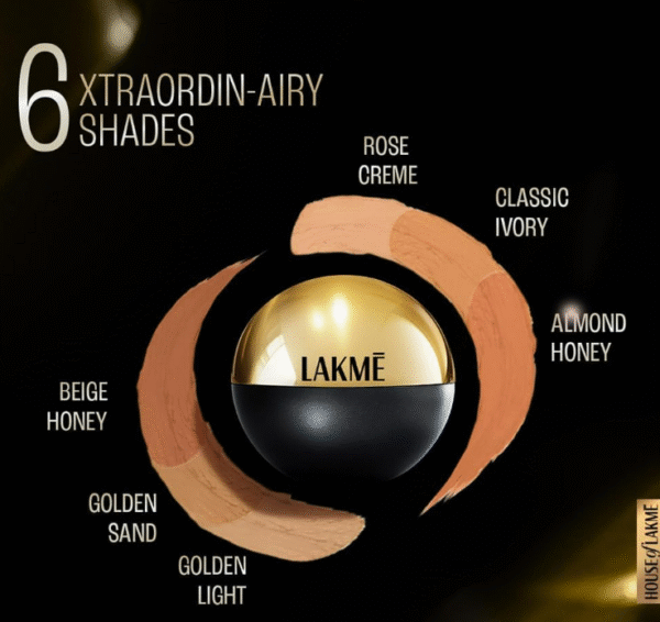 LAKMÉ Absolute Skin Natural Mousse Foundation – Golden Medium (Shade 04) 25 g - Image 3