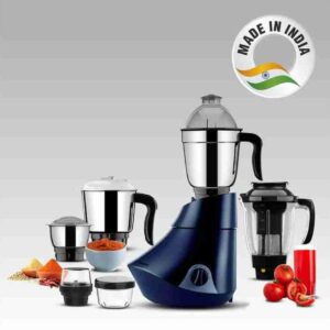 Butterfly Smart Plus 750W Mixer Grinder with 5 Jars (Ink Blue)