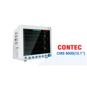Contec CMS8000 Multi-Parameter Patient Monitor – 12.1” Display, ECG, NIBP, SpO2, Temp, Respiration Monitoring