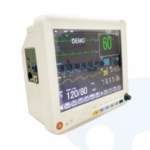 KO-MED PM 30 Multi-Parameter Patient Monitor – 12.1” TFT Display, ECG, NIBP, SpO₂, Respiration, Temperature, Pulse Rate
