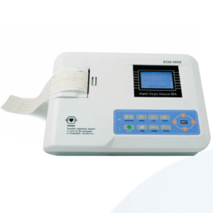 CONTEC CMS100G – 1 Channel ECG Machine with Touchscreen & Rechargeable Battery