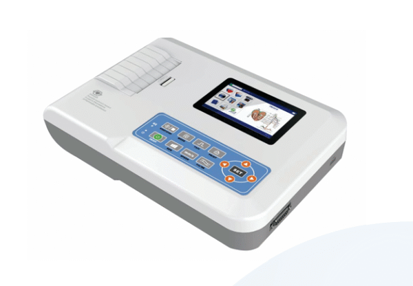 CONTEC CMS300G – 3 Channel ECG Machine with Color LCD Display & Interpretation