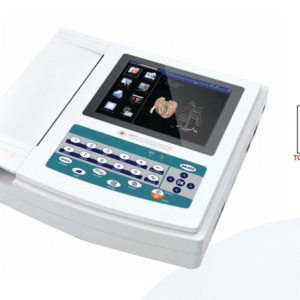 CONTEC CMS1200G – 12 Channel ECG Machine with 8” Touch LCD, Interpretation & USB Export
