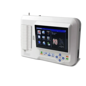 CONTEC 6-Channel ECG Machine – Electrocardiograph with LCD Display & Thermal Printer
