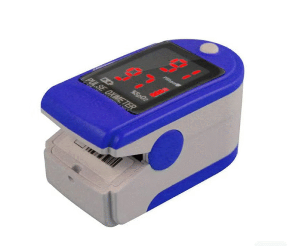 Pulse Oximeter with Neck and Wrist Cord – SpO₂ & Pulse Rate Monitor