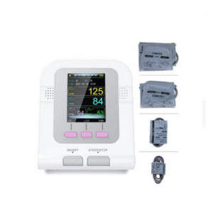 CONTEC Fully Automatic Upper Arm Blood Pressure Monitor – 3 Modes, 4 Cuffs (No Adapter)