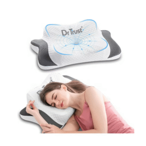 Dr Trust USA 361 Butterfly Memory Foam Cervical Pillow – Neck Pain Relief & Sleep Support