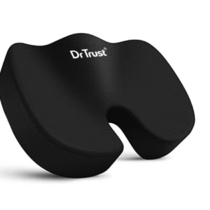 Dr Trust USA Orthopedic Coccyx Seat Cushion – Non-Slip Support for Tailbone, Sciatica & Hip Pain Relief