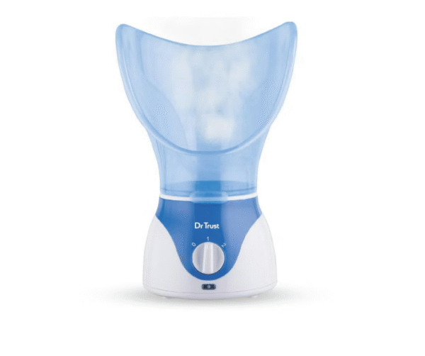 Dr Trust Home Spa Vaporizer – Face & Nose Steamer for Cold, Cough & Skin Care (Blue)