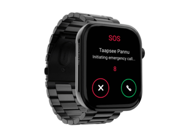 Noise ColorFit Pro 5 Max – 1.96″ AMOLED, Bluetooth Calling, VO₂ Max & Workout Analysis (Elite Black) - Image 4
