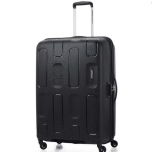 American Tourister Ellipso 79 cm Spinner Luggage – Hard Shell, Black