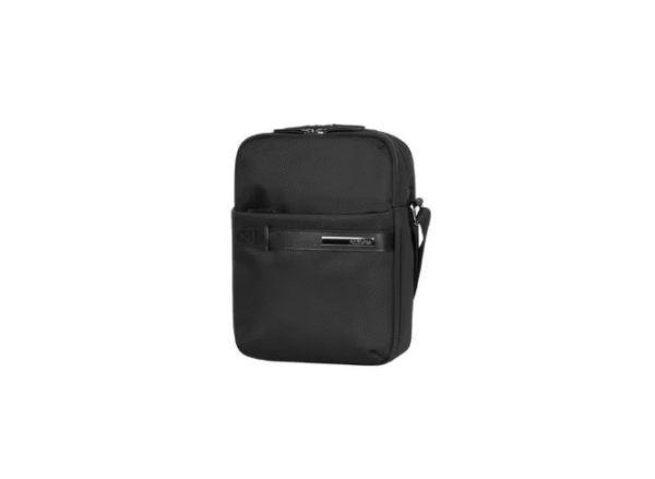 American Tourister Nobleton Vertical Shoulder Bag – Compact, Black, Stylish & Durable