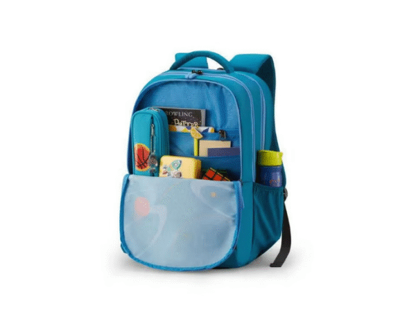 Zipper Quad 3.0 Polyester Men's Backpack – Blue, Free Size, Stylish & Durable - Image 2
