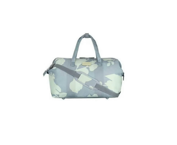 American Tourister Bloom 45 CM Duffle Bag – Grey, Lightweight Polyester Travel Bag