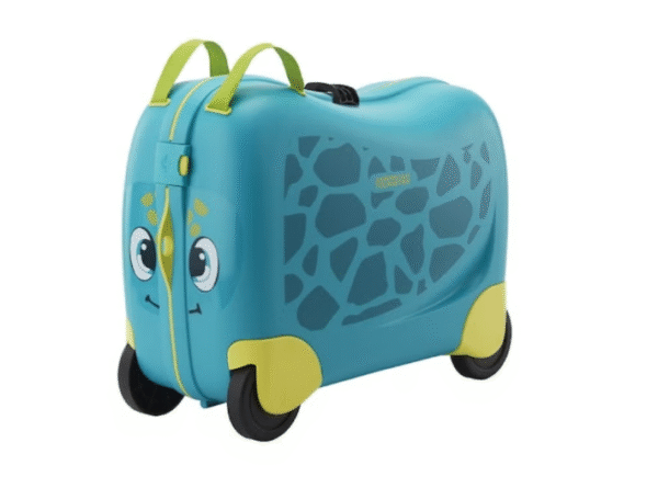 American Tourister SC Skittlenxt Turquoise Luggage | Durable Spinner Trolley with 3-Year Warranty