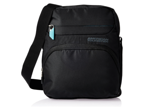 American Tourister Amber Vertical Shoulder Bag – Blue